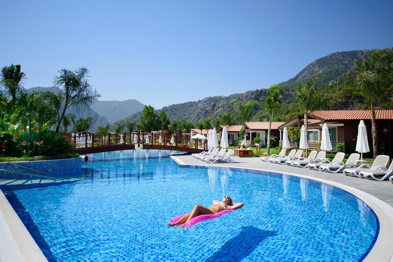 Kimera - Akdeniz Bahcesi Apart Hotel Чирали Экстерьер фото